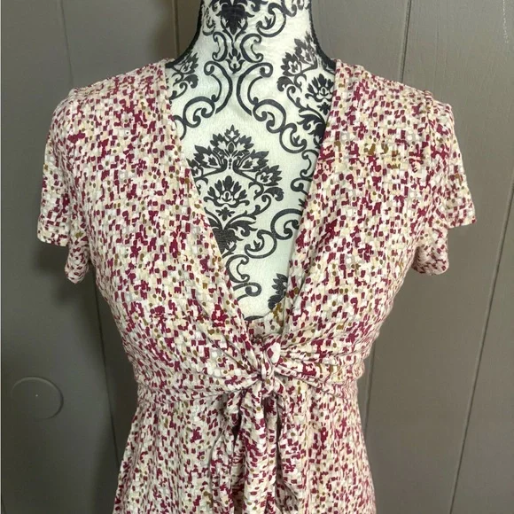 RIPE MATERNITY Trina Abstract Print Midi Maternity Dress - Picture 3 of 8